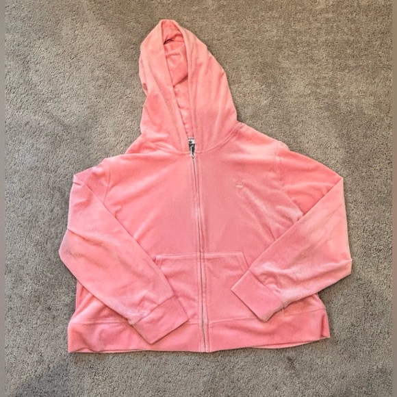 Juicy Couture Light Pink Velour 2 Piece Tracksuit Set - Picture 2 of 7